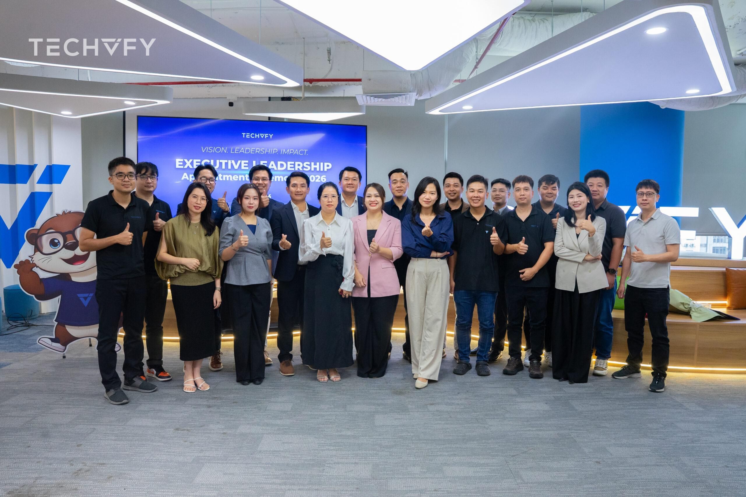 Techvify Chính Thức Kiện Toàn Bộ Máy Nhân Sự Cấp Cao 2026: Sẵn Sàng Cho Hành Trình Bứt Phá Tầm Nhìn Toàn Cầu