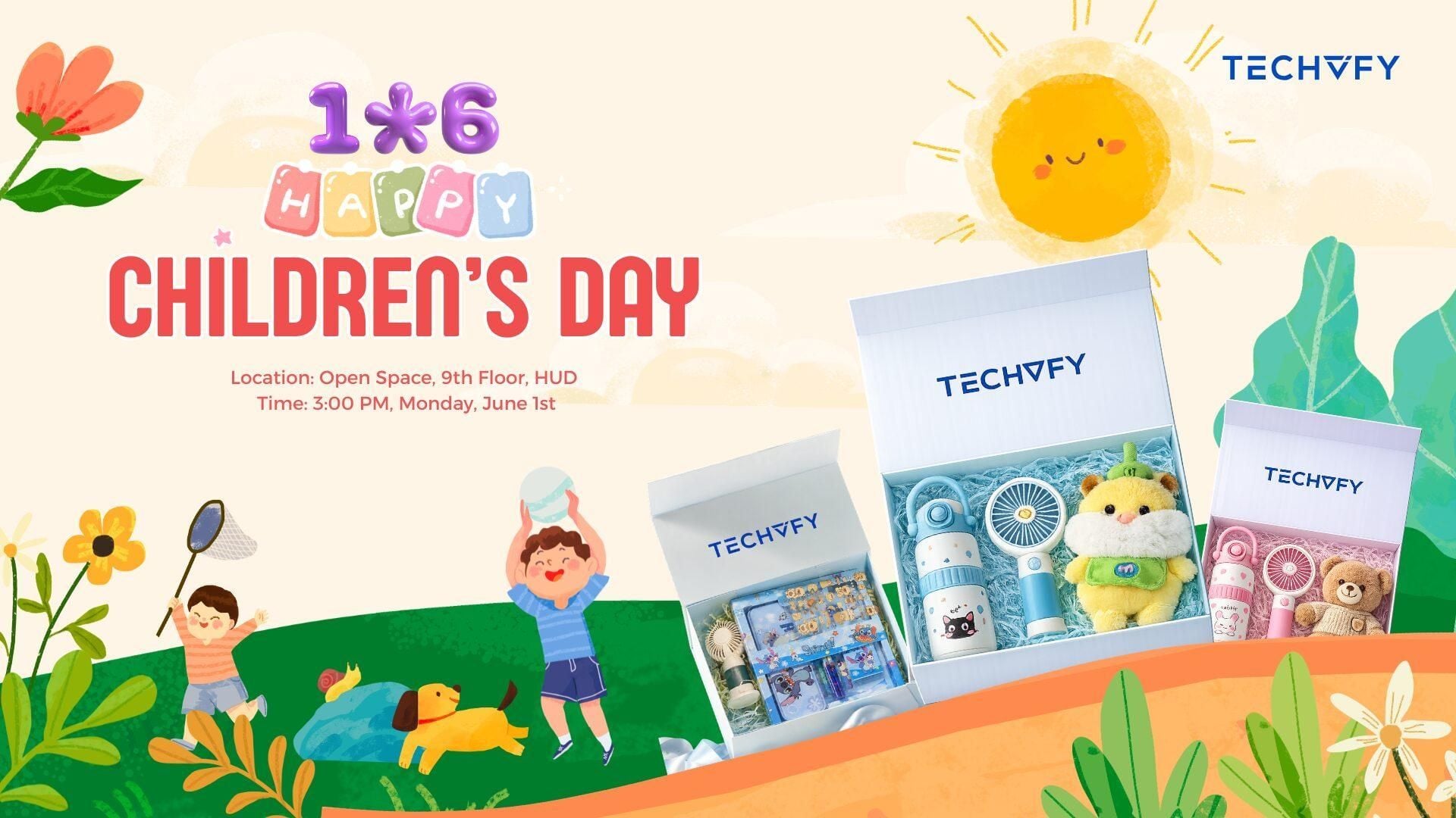 Rộn Ràng Không Khí Ngày Quốc Tế Thiếu Nhi 1/6 Tại Văn Phòng Techvify