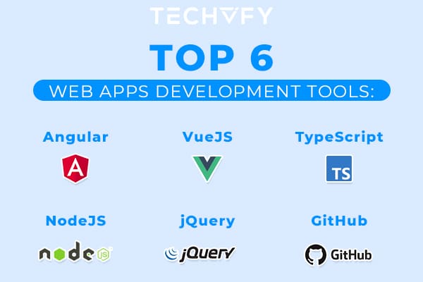 Top 6 web app development tools comparison