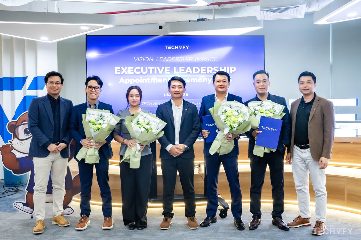 Four Leaders in One Day: Techvify Strengthens Its Executive Team for 2026
