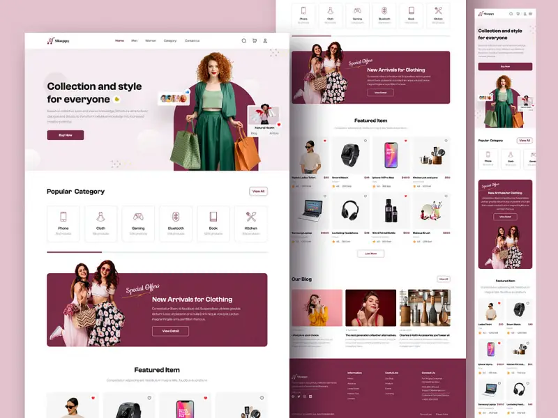 Custom eCommerce Website Development