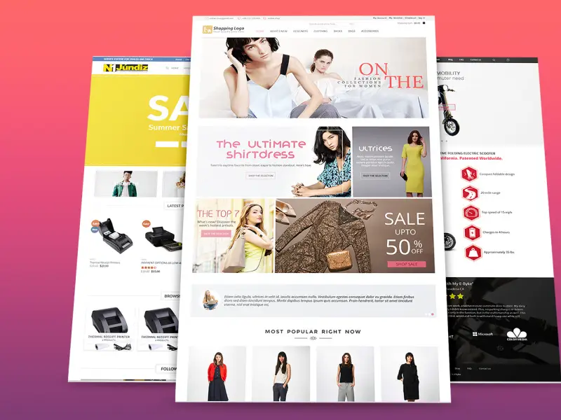 Custom eCommerce Website Development