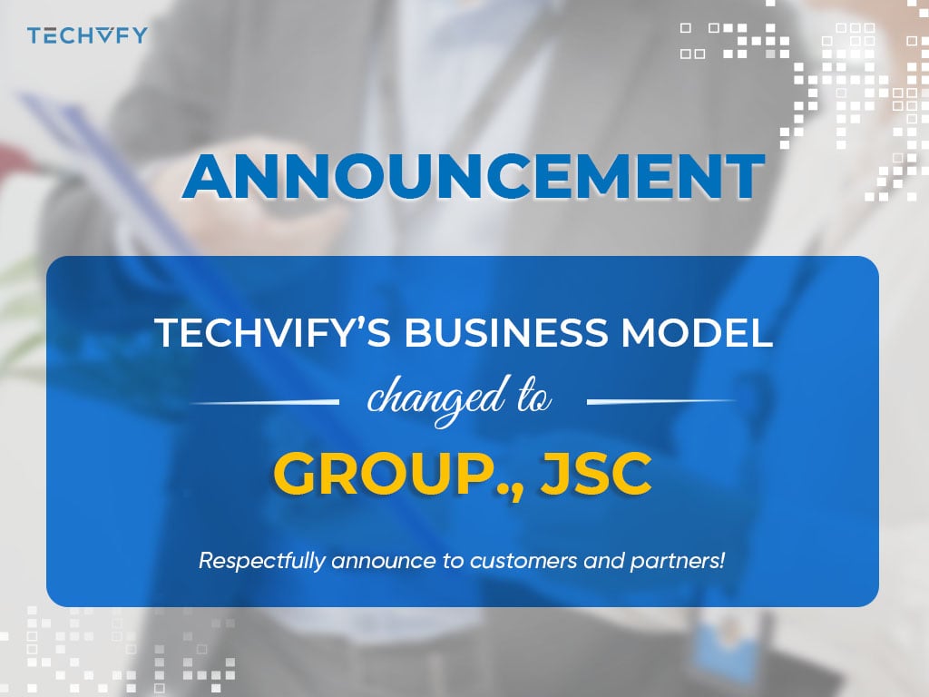 TECHVIFY: Notice of Change of Business Name & Model