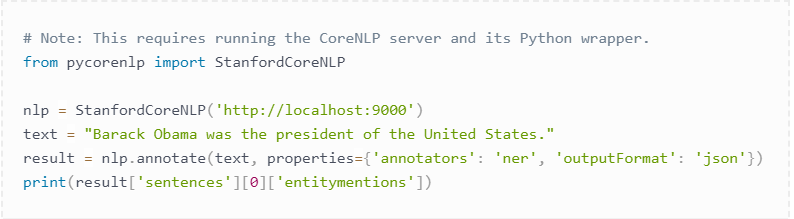 python natural language processing