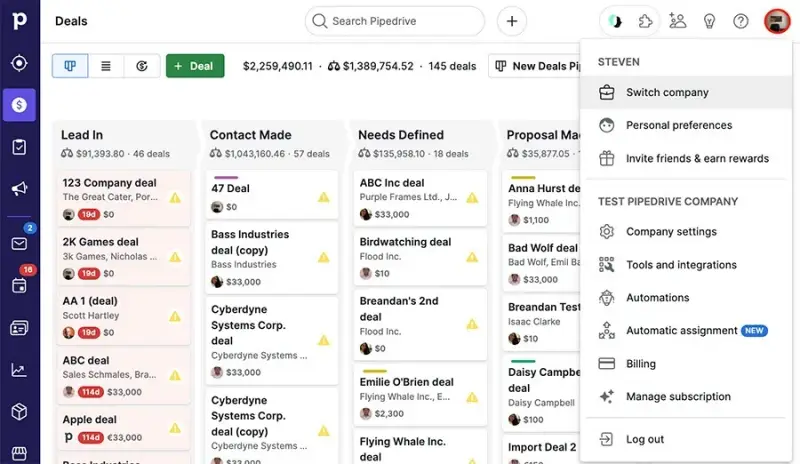 enterprise crm systems