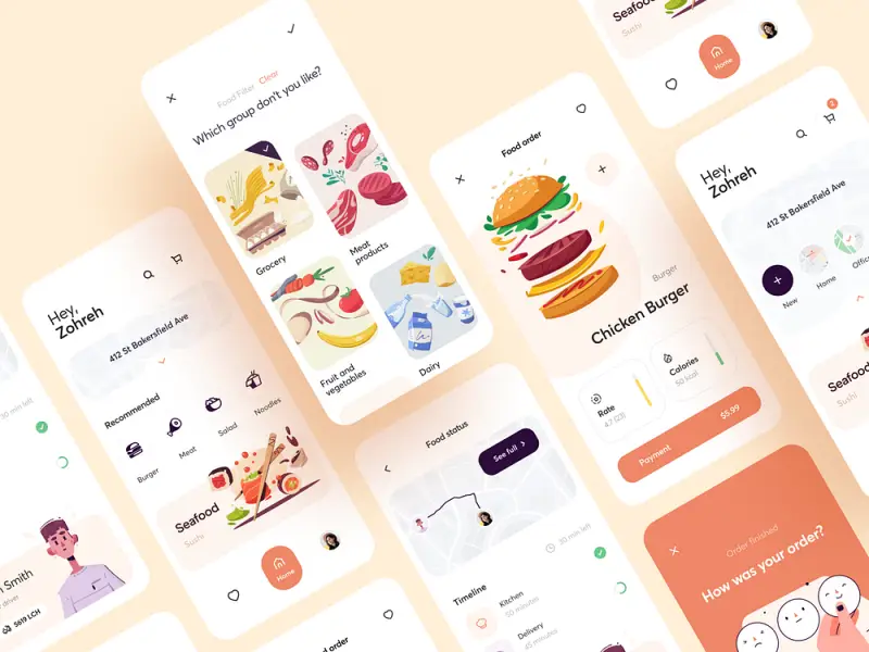 food delivery app development cost