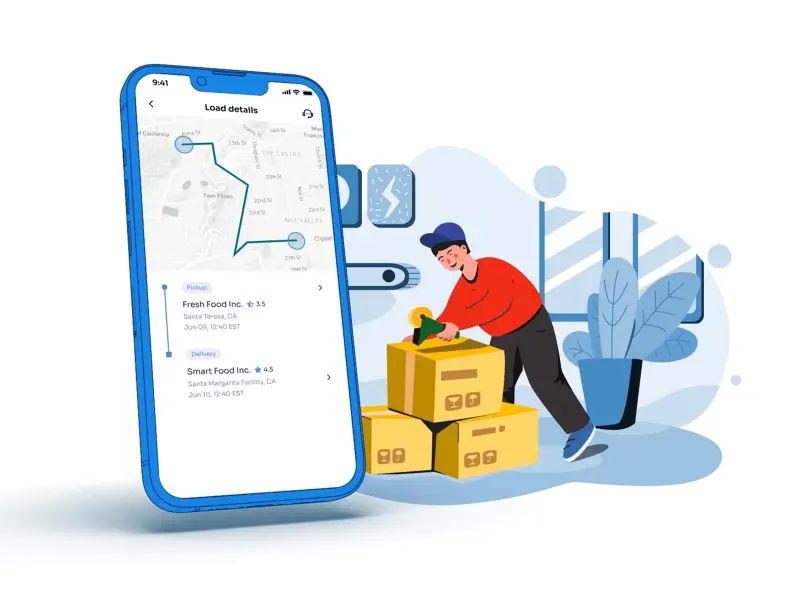 logistics app development