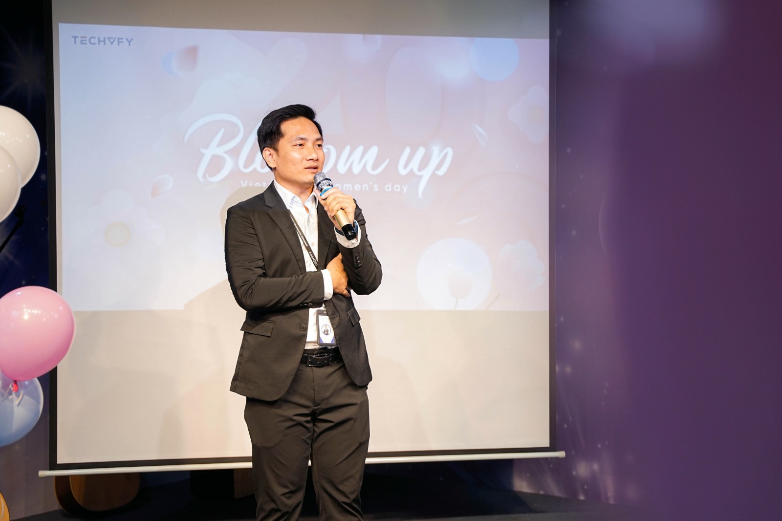 Women's Day celebration moment