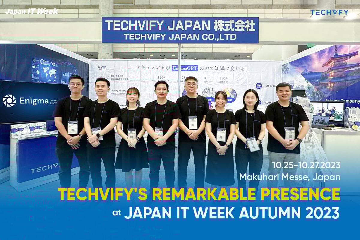 TECHVIFY’s Remarkable Presence at Japan IT Week