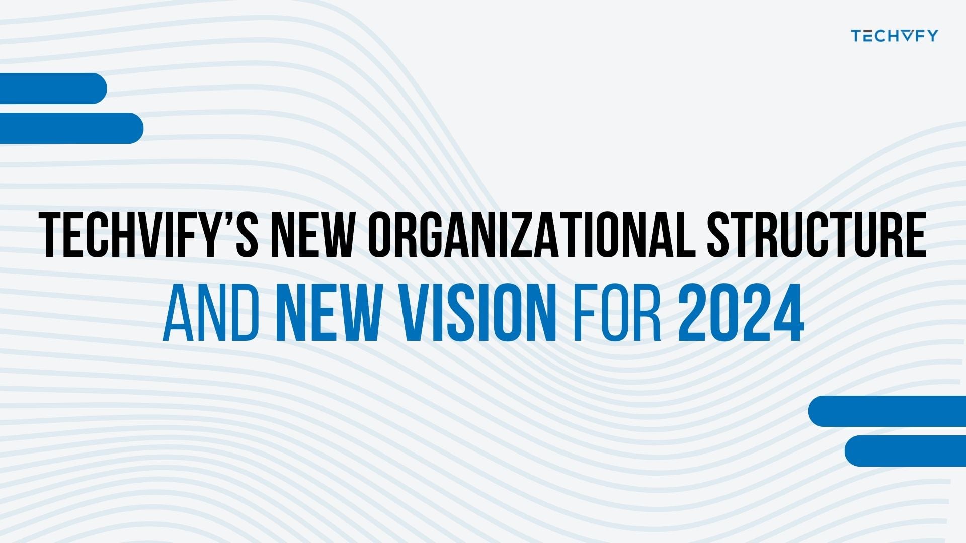TECHVIFY Software announces new organizational structure and vision for 2024