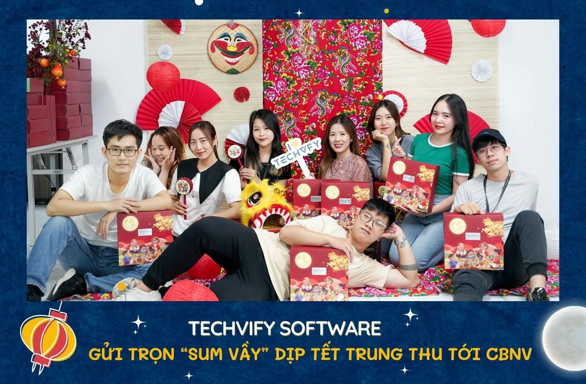TECHVIFY celebrates the Mid-Autumn Festival with all employees