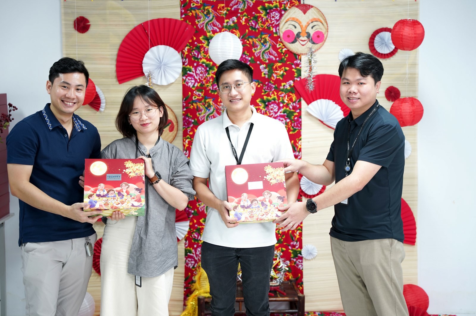 TECHVIFY team celebration