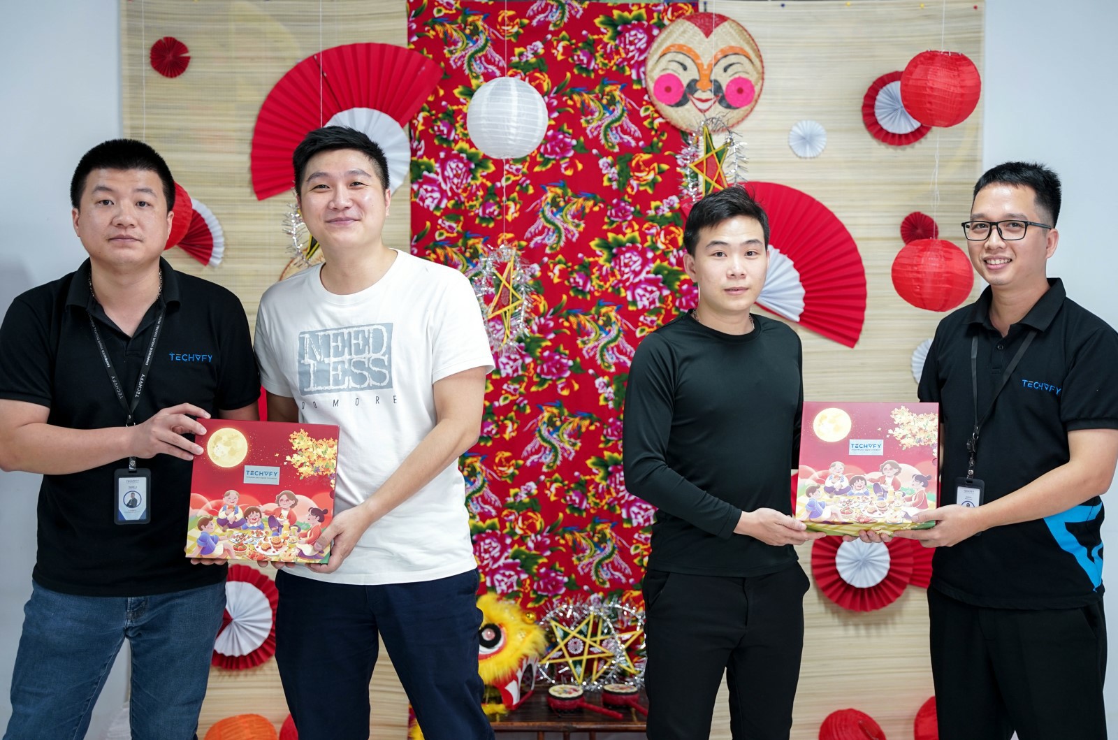 TECHVIFY festive atmosphere