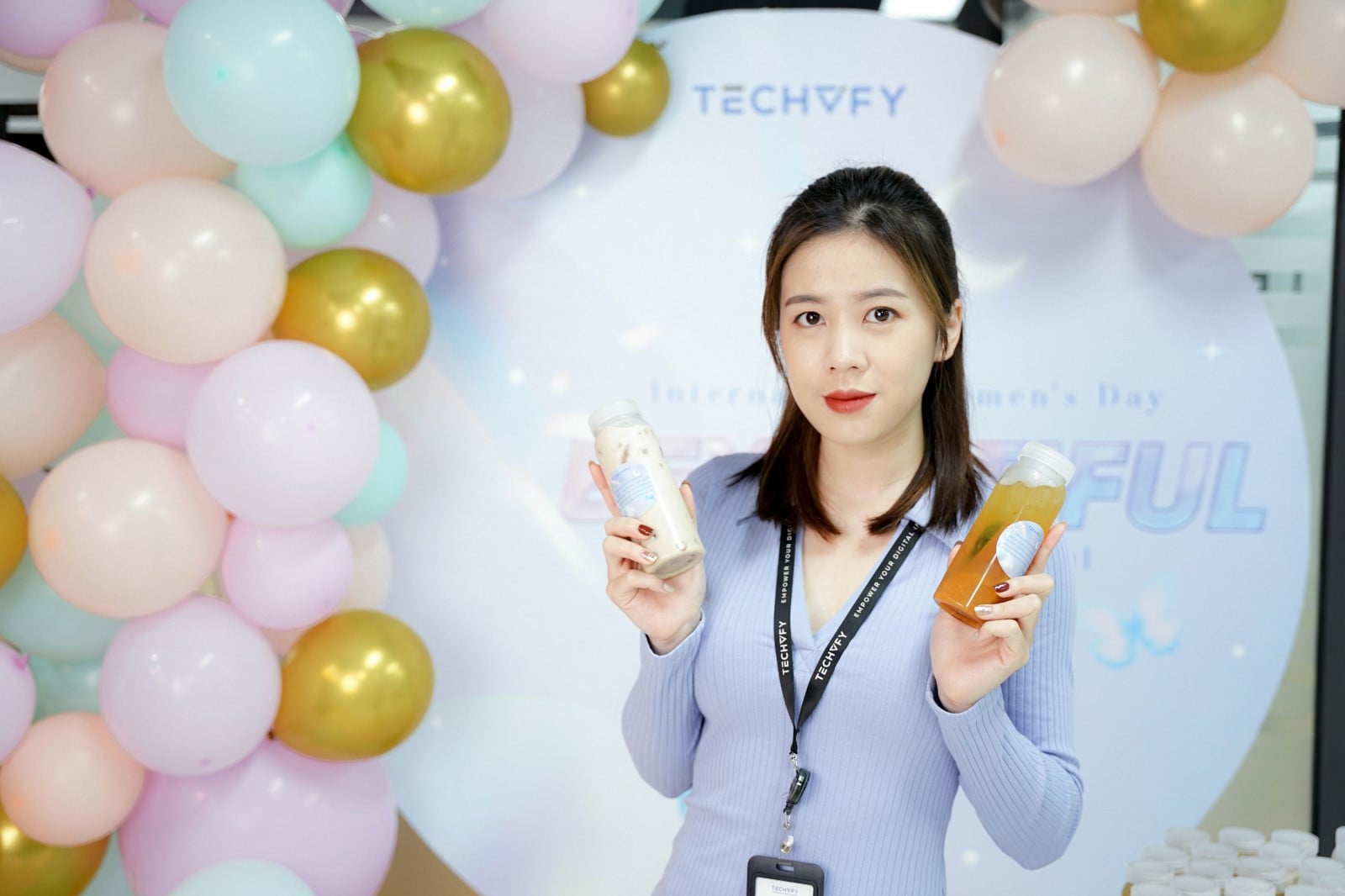 Bubble tea preparation